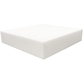 Foamy Foam 5Pack High Density 6 inch Thick, 24 inch Wide, 24 inch Long Upholstery Foam, Cushion Replacement