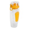 Fruit Infuser Water Bottle Anti Slip Grip Flip Top Lid