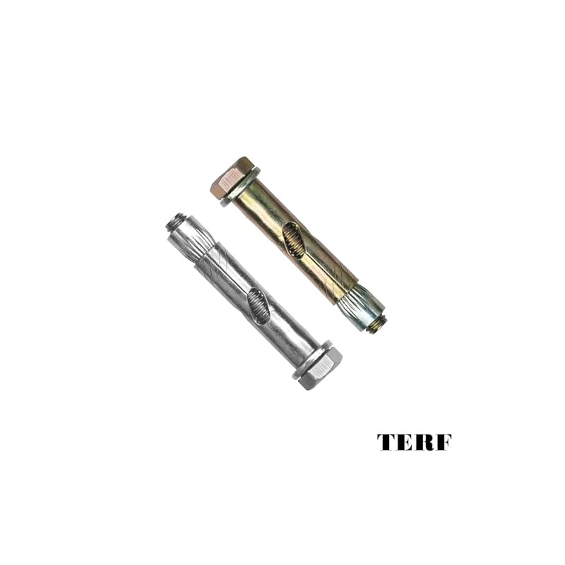 TERF® Sleeve Anchor Hex Bolts 12mm X 100mm (M10 Thread)