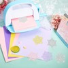 ORIGACH 4 Pcs Snowflake Metal Die Cuts with Christmas Element