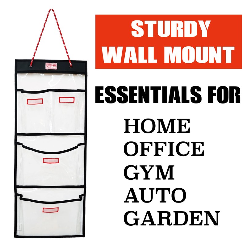 Rough Enough Locker Organizer Hanging Accessories Storage Organization with 4