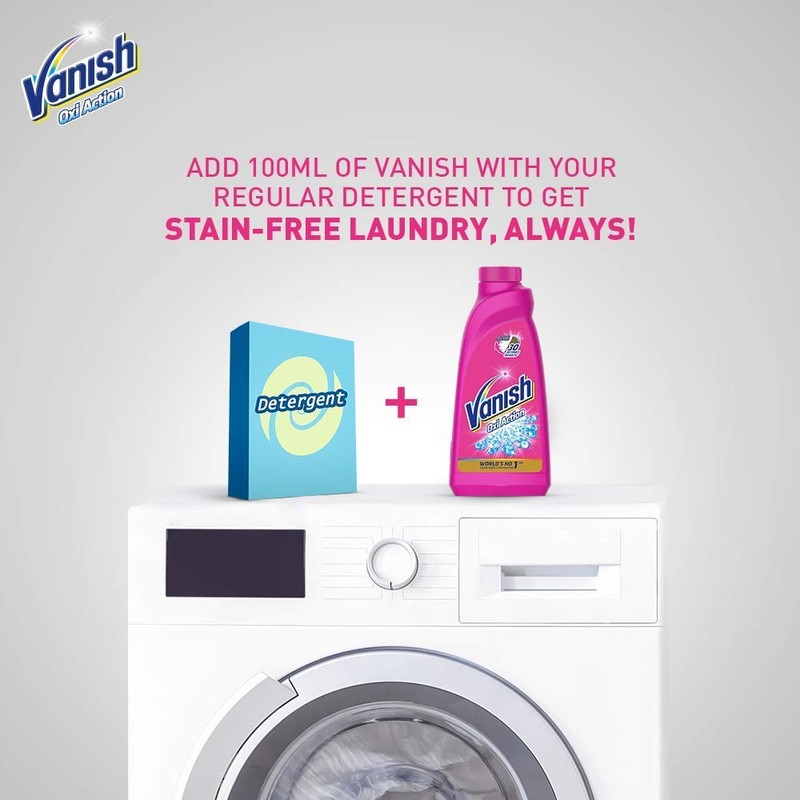 Vanish Oxi Action Stain Remover Washing Liquid - 400 ml