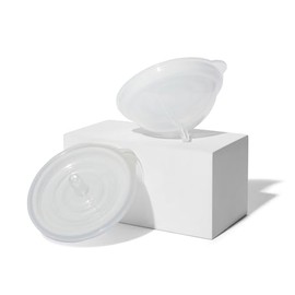 Motif Medical Plastic Diaphragms Replacement Parts - Compatible w/Duo Double Breast Pump - Durable Motif Replacement Pump Parts - Spare Breastfeeding Essentials for Home & Work (Set of 2)