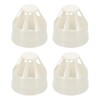 PATIKIL 4 Pcs PVC Drain Pipe Vent Cap, 3 Inch