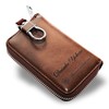 Manners Maketh Man. Key Case, Free Engraving, Genuine Leather, 6
