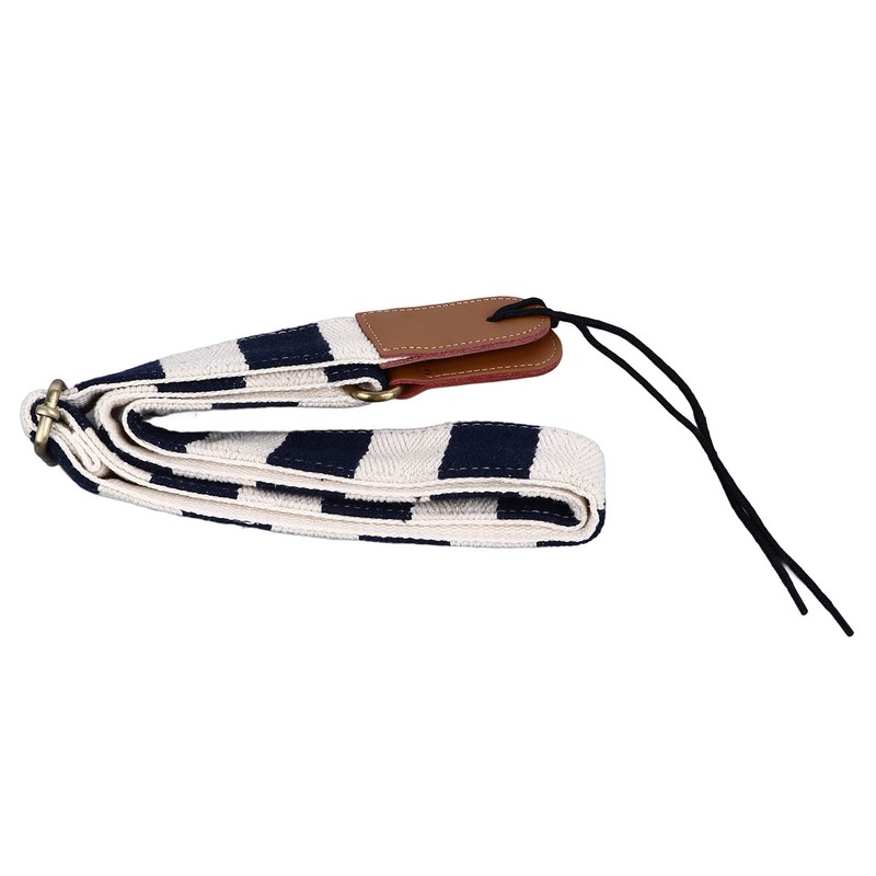 Ukulele Strap Thicken for Shoulder Cotton Plaid Adjustable Length String