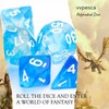 vvpesca DND Dice Set of 7 – Polyhedral Dice Set