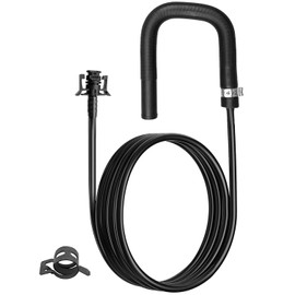DG9Z-8063-D Radiator Coolant Recovery Tank Overflow Hose Fit for Ford Fusion 2.5L 2013-2020 Replace DG9Z8063D