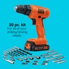 BLACK+DECKER 20V MAX POWERCONNECT Power Drill Cordless Drill Driver Electric