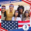 Giegxin 3 Pcs Mullet Wig for Men 4th of July