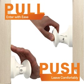 EOOT Cloud Push Pull Door Handle Lock - Door Lever | Door Knob | Door knobs Interior | Door Handle Lock | Push Pull Door Handles | Design Door Lever