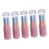 Mikinona 5pcs Matte Lipstick Tubes Reusable Lip Balm Bottles Diy