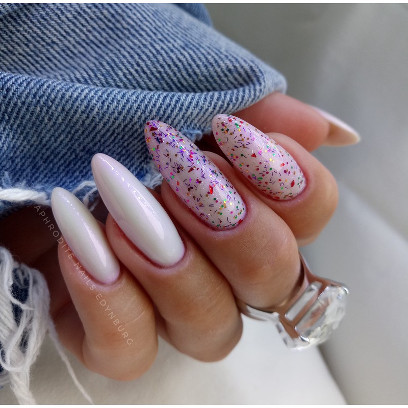 218 UV Nail Polish Hybrid Semilac Business Line Pearl Purple