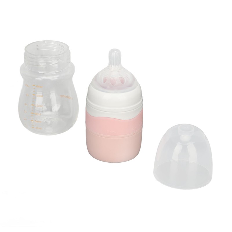 Quick Flush Baby Bottle Detachable Portable Press Rotate Quick Flush