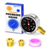 MEANLIN MEASURE 0~30Psi Stainless Steel 1/8" NPT 1.5" FACE DIAL,