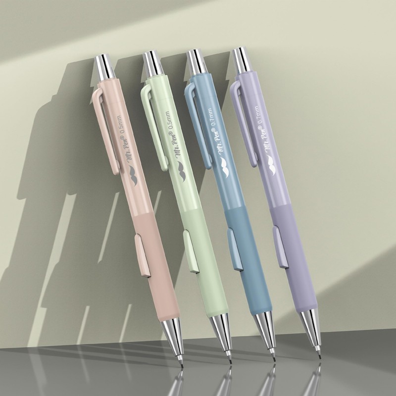 Mr. Pen- Pastel Mechanical Pencil Set, 4 Pack, 2 Sizes,