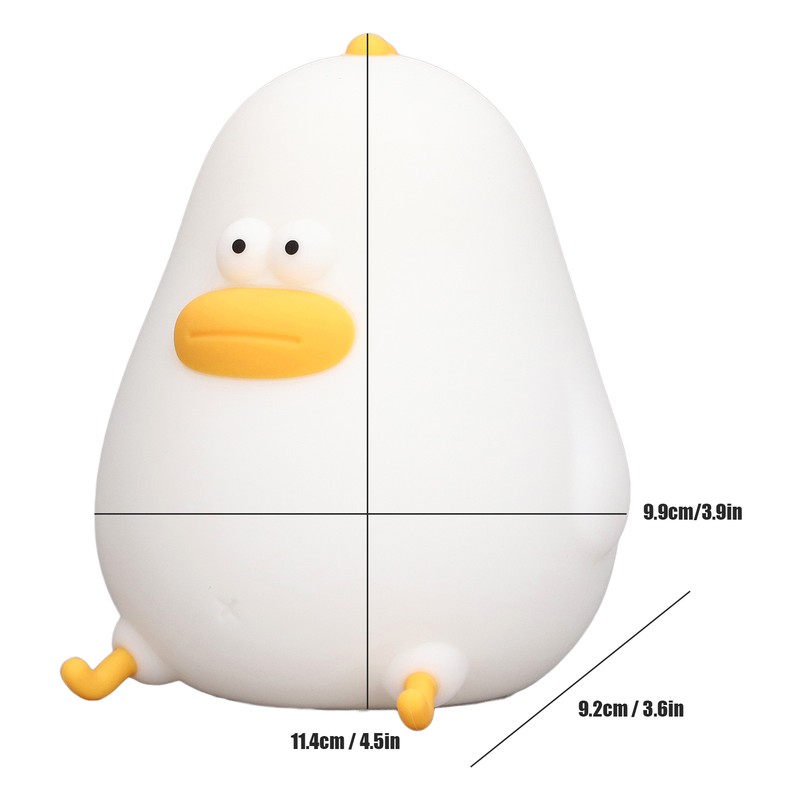 LED Night Light Interesting Chicken Pat Light USB Charging Baby
