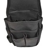 Small Tool Pouches for Belt, 6-Pocket Electrician Tool Holster with