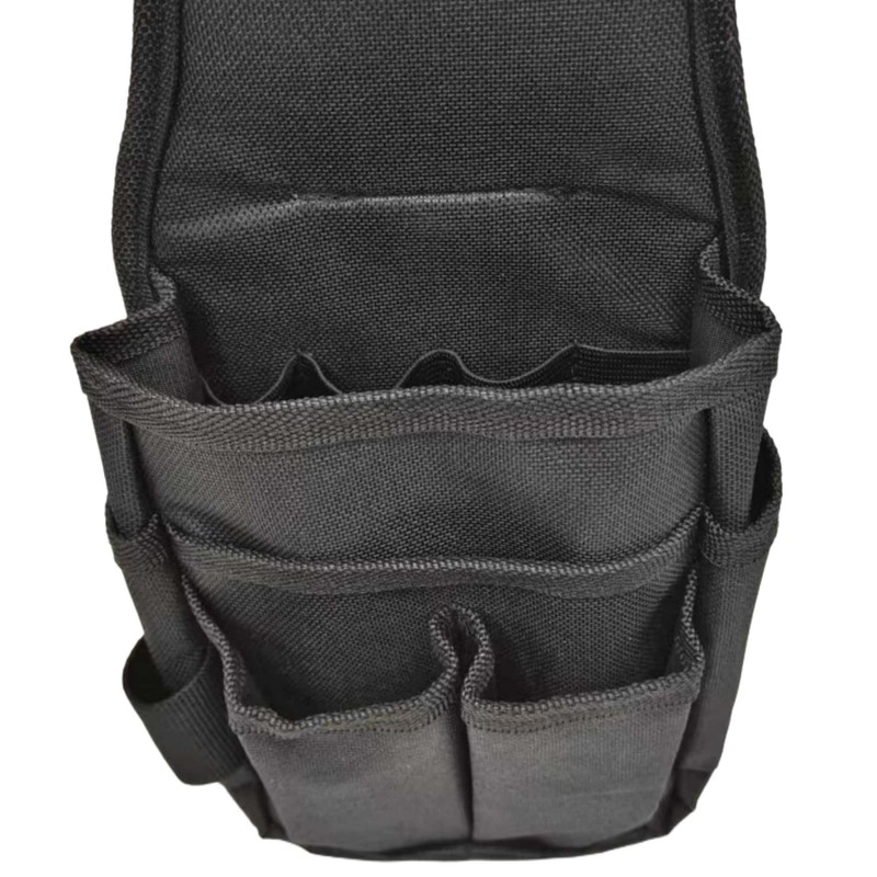 Small Tool Pouches for Belt, 6-Pocket Electrician Tool Holster with