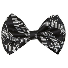 Pre-tied Bow Tie in Coool Brand Gift Box- Music Sheet