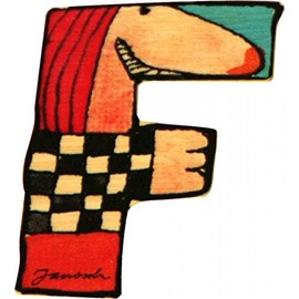 Janosch Wooden Letters 6 cm