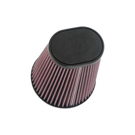 K&N Universal Clamp-On Air Filter: High Performance, Premium, Washable, Replacement Filter: Flange Diameter: 3.5 In, Filter Height: 7 In, Flange Length: 1.75 In, Shape: Oval Tapered, RU-1033