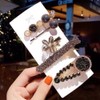Tuyumol Cooperation Partner 5-Piece Half-Up Hair Clip Hair Accessories Cubic