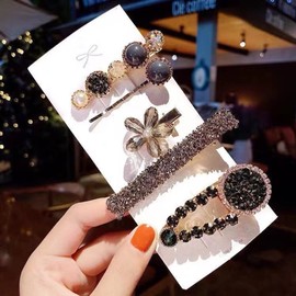 Tuyumol Cooperation Partner 5-Piece Half-Up Hair Clip Hair Accessories Cubic