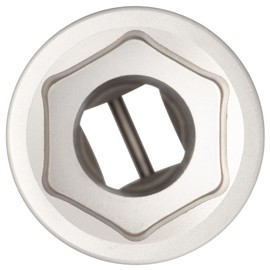 トネ(TONE) インパクト用ロングソケット 6NV-35L 差込角19.0mm(3/4") 二面幅35mm