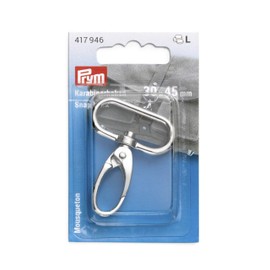 Prym 417946 30 x 45 mm Silver Zinc Alloy Snap Hook 30 x 40 mm