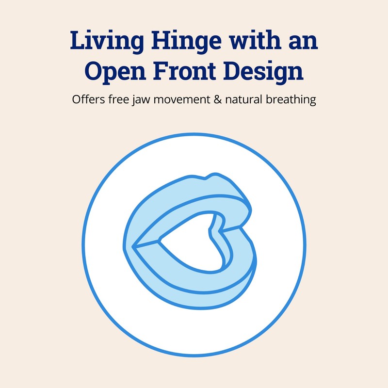 ZQuiet Anti-Snoring Mouthpiece Solution - Comfort Size #1 (Single Device)