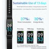 T10 Silicone Watchband Touching Control Smart Bracelet Intelligent Heart Rate