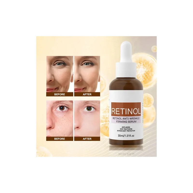 Suero Facial Retinol 30ml Antiarrugas Reafirmante