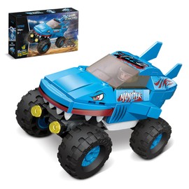 Moizoe City Shark Truck Off-Road Building Toys for Boys and Girls, Creative Birthday Gift Idea for Kids, Monster Truck Fun Toys for Boys and Girls Aged 6+ (183PCS)