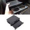 2 in 1 Car Radio Storage Box Multi Purpose ABS
