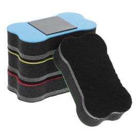 TEHAUX 4pcs Magnetic Dry Erase Erasers, Dry Erase Eraser Whiteboard Eraser White Board Erasers Dry Eraser Cleaners Magnetic Dry Eraser for White Board Blackboard Office Classroom