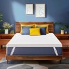 3 Inch Full Size Gel-Infused Memory Foam Mattress Topper for