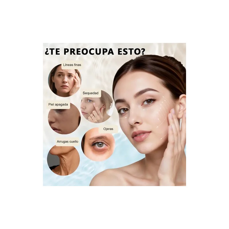 5pzs Coreana Antiedad Firmeza Para Piel Madura Sérum Crema