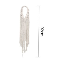 Healeved Handmade Macrame Headband 100% Cotton Hair Accessories for Women Bohemian Style Adjustable Size for Spa Yoga and Daily Wear