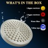 High Pressure Rainfall Shower Head, 6'' Luxury Modern Showerhead with