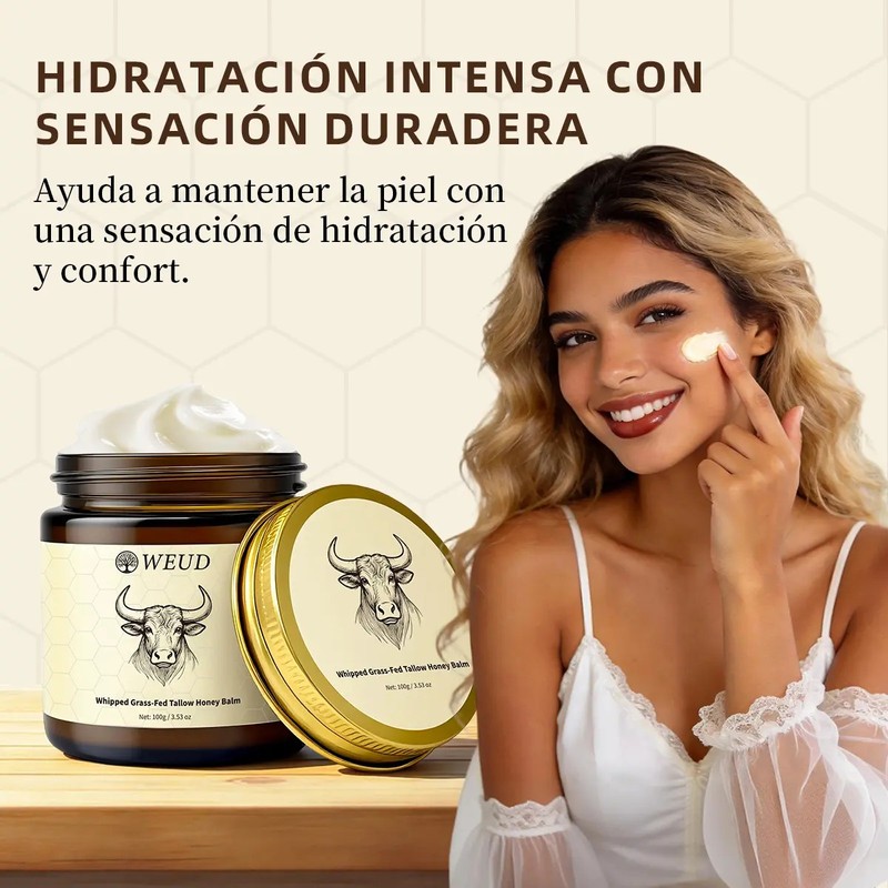 Weud Crema Sebo Res Cara Bovino Manteca Vaca Tallow Bálsamo