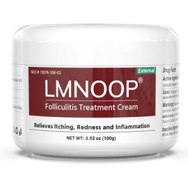 Follikulitis-Creme 100g - Soforthilfe bei seborrhoischem Ekzem, Aknederm & Juckreiz | Stoppt Hautrötungen, Schwellungen & Schmerzen | Intensivpflege für trockene Haut