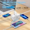 10FT Long Surge Protector Power Strip-with 3 Widely Outlets and