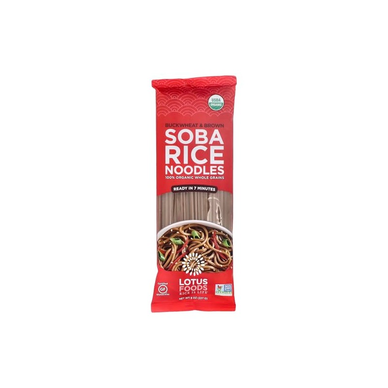 NOODLES BRN RICE SOBA ORG