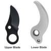 A pair of SK5 High Carbon Steel Replacement Blade for