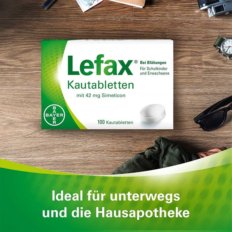 Lefax Chewable Tablets, Pack of 100