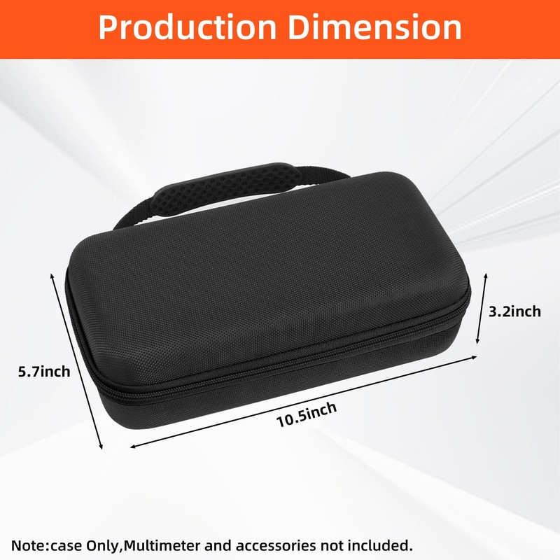 HESPLUS Carrying Case for Fluke1587 FC/ 87-V/ 87V Max/ 88V/