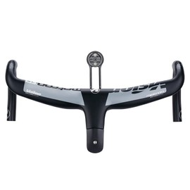 Cestbon Out Front Bike Stem Handlebar Combo Mount for Garmin Edge Wahoo Elemnt Bryton Rider Stages Dash Hammerhead Campatible with Vision Metron 5D ACR Integrated Handlebar