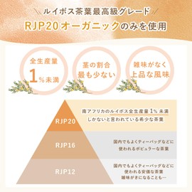 Rooibos Premium Tea Prime Rooibos Tea Cold Brew Red Rooibos, 0.1 oz (3 g), Tea Bags, 60 Packs, Organic JAS Certified Organic Non-Caffeinated