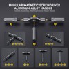 42 in 1 Magnetic Screwdriver Set with Detachable Ratchet Handle
